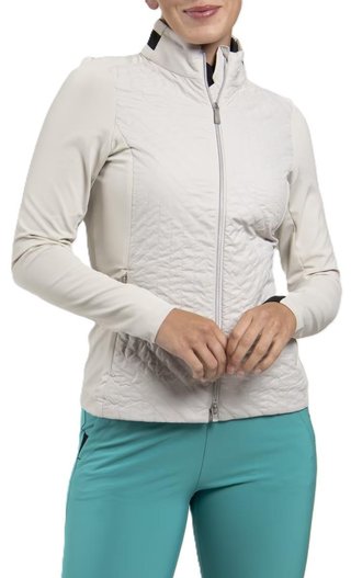 KJUS Retention dámska bunda, oyster/black