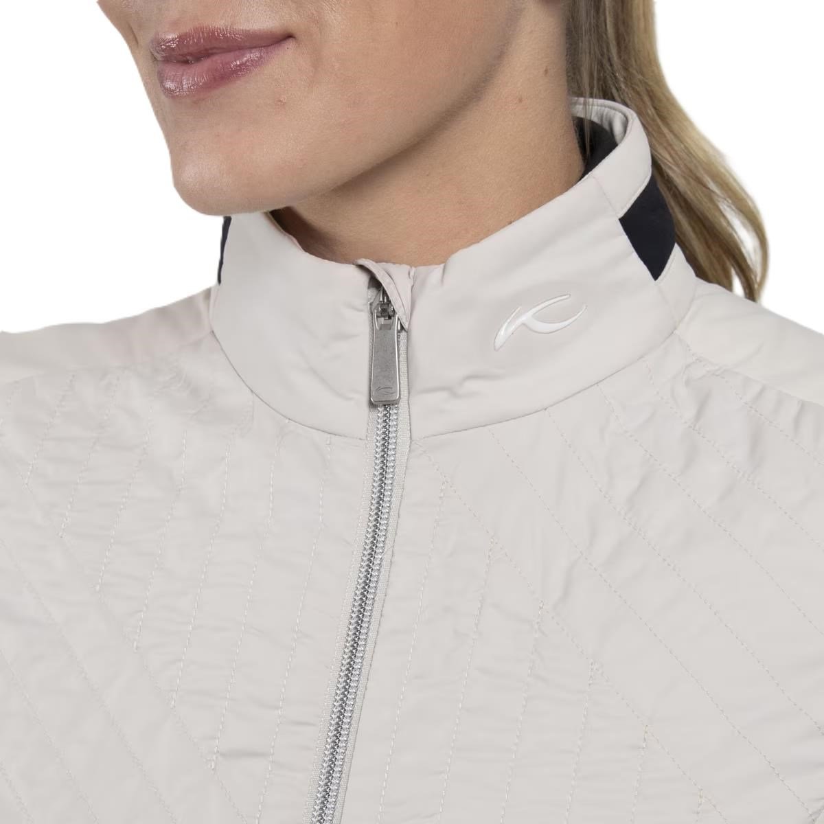 KJUS Retention dámska bunda, oyster/black