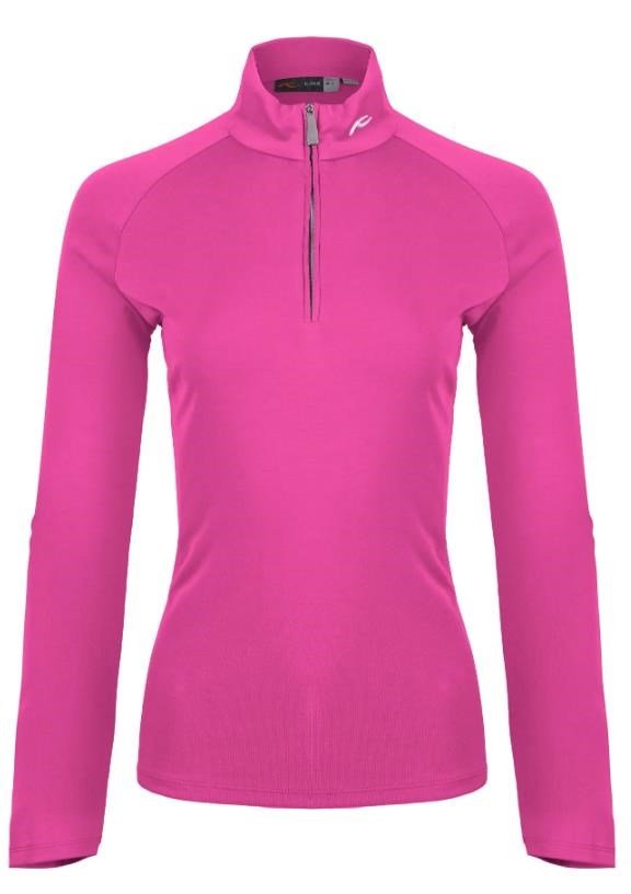 KJUS Kallena Half-Zip dámska mikina, peony