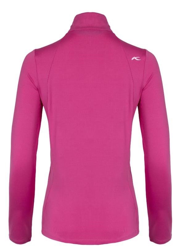 KJUS Collagen Midlayer Half-Zip dámska mikina, peony