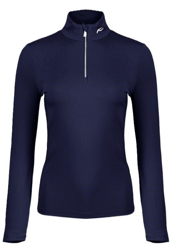 KJUS Collagen Midlayer Half-Zip dámska mikina, atlanta blue