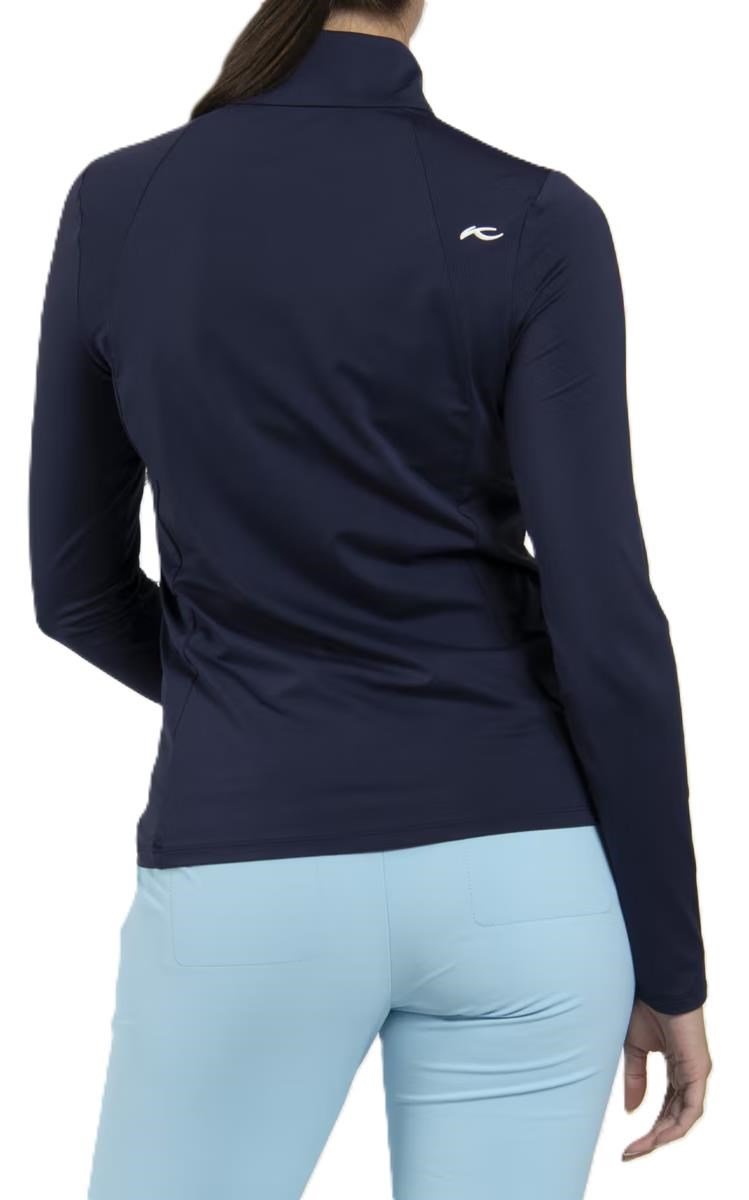 KJUS Collagen Midlayer Half-Zip dámska mikina, atlanta blue