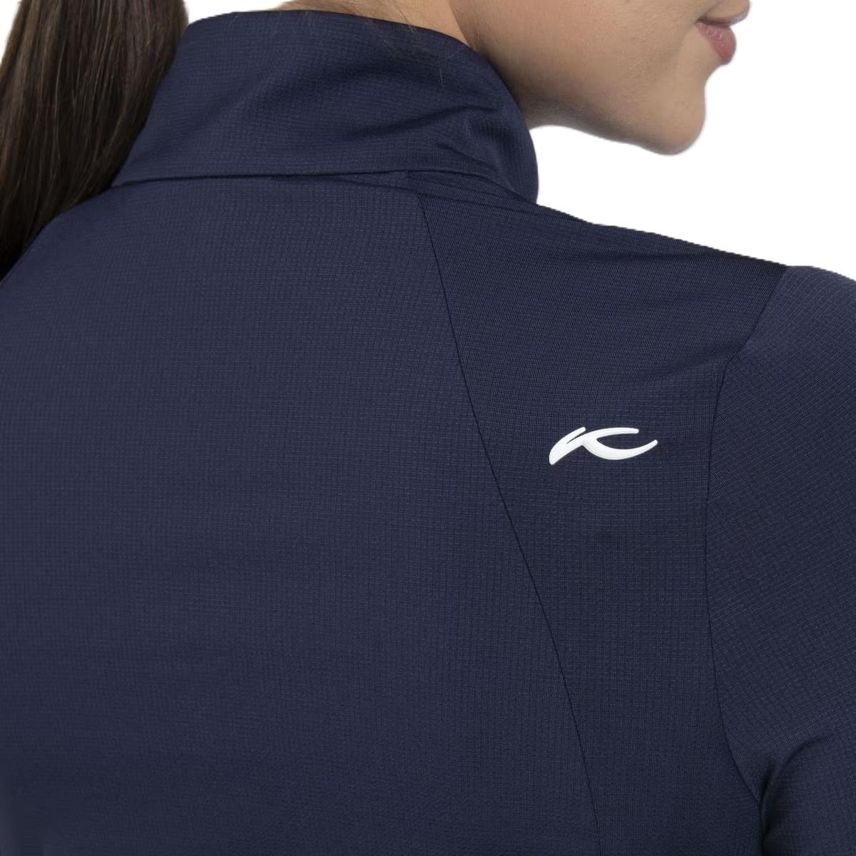 KJUS Collagen Midlayer Half-Zip dámska mikina, atlanta blue