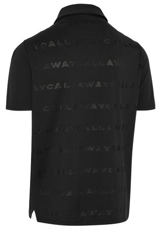 Callaway Mid Century Jacquard pánske polo, antracitové