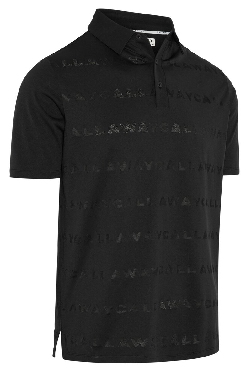 Callaway Mid Century Jacquard pánske polo, antracitové