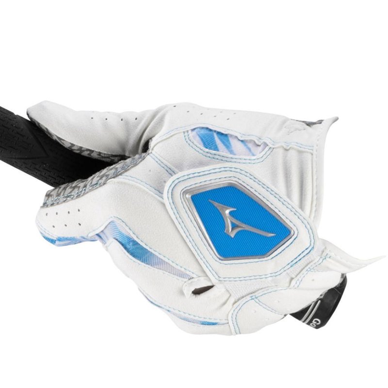 Mizuno Double Grip pánska golfová rukavica, biela