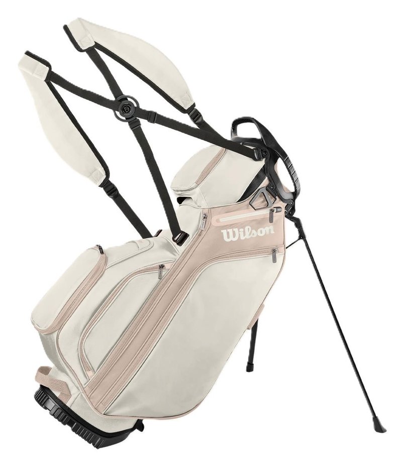 Wilson Aurora dámsky stand bag, bielo/béžový