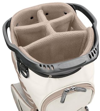Wilson Aurora dámsky stand bag, bielo/béžový