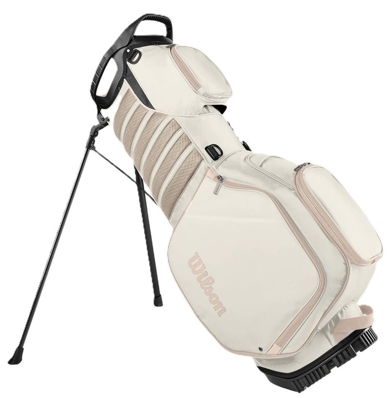 Wilson Aurora dámsky stand bag, bielo/béžový