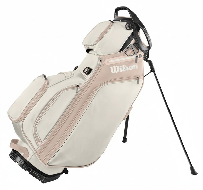Wilson Aurora dámsky stand bag, bielo/béžový