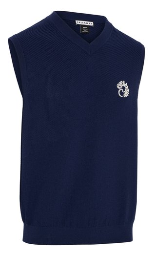 Callaway Mid Century pánska vesta, medieval blue