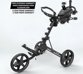 Clicgear 4.5 tlačný vozík, slate gray