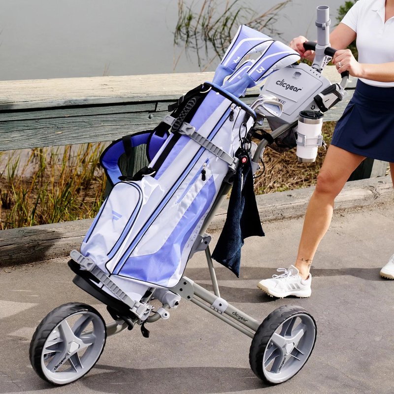 Clicgear 4.5 tlačný vozík, navy