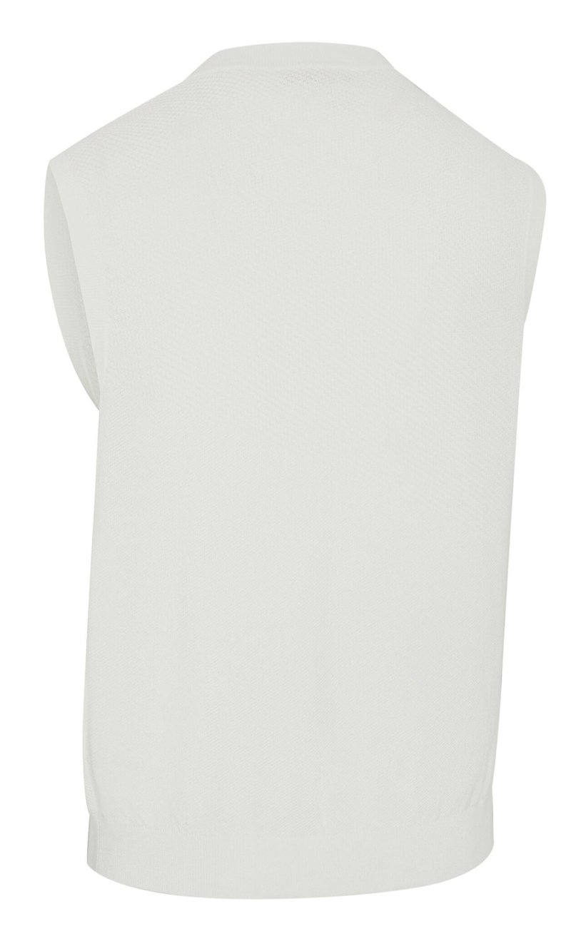 Callaway Mid Century pánska vesta, bright white