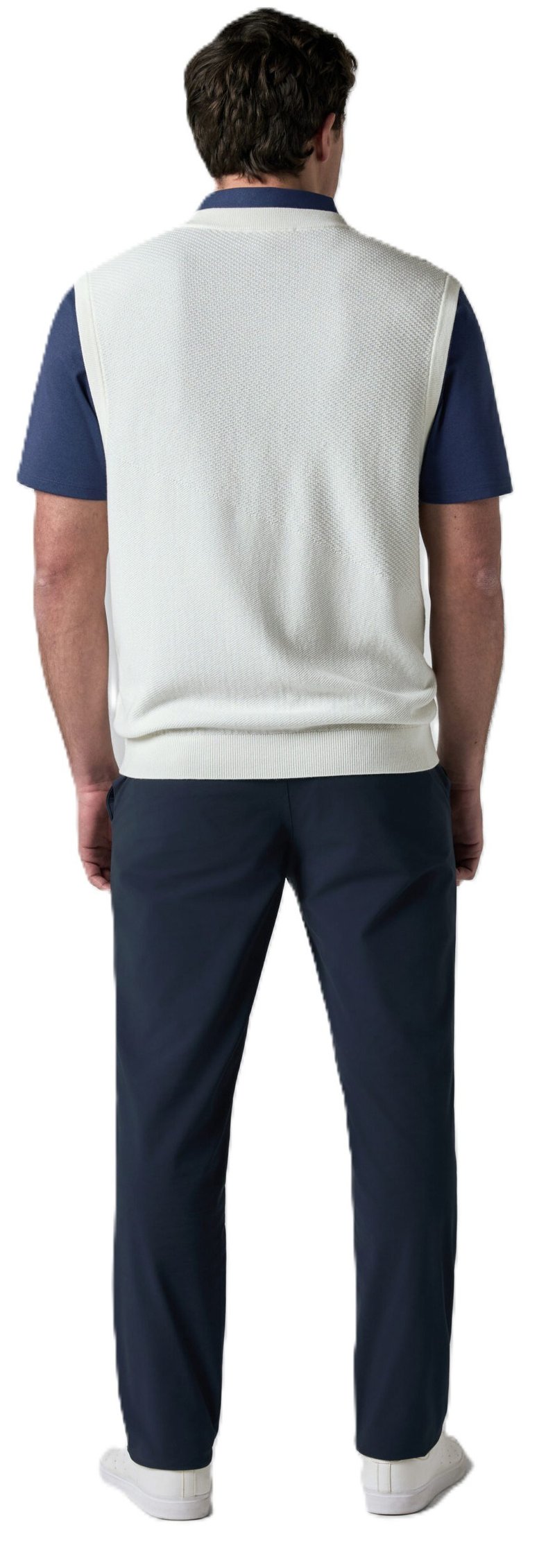 Callaway Mid Century pánska vesta, bright white