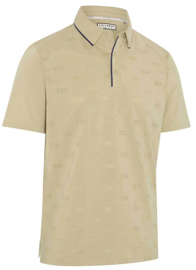Callaway Mid Century Jacquard pánske polo, fields of rye