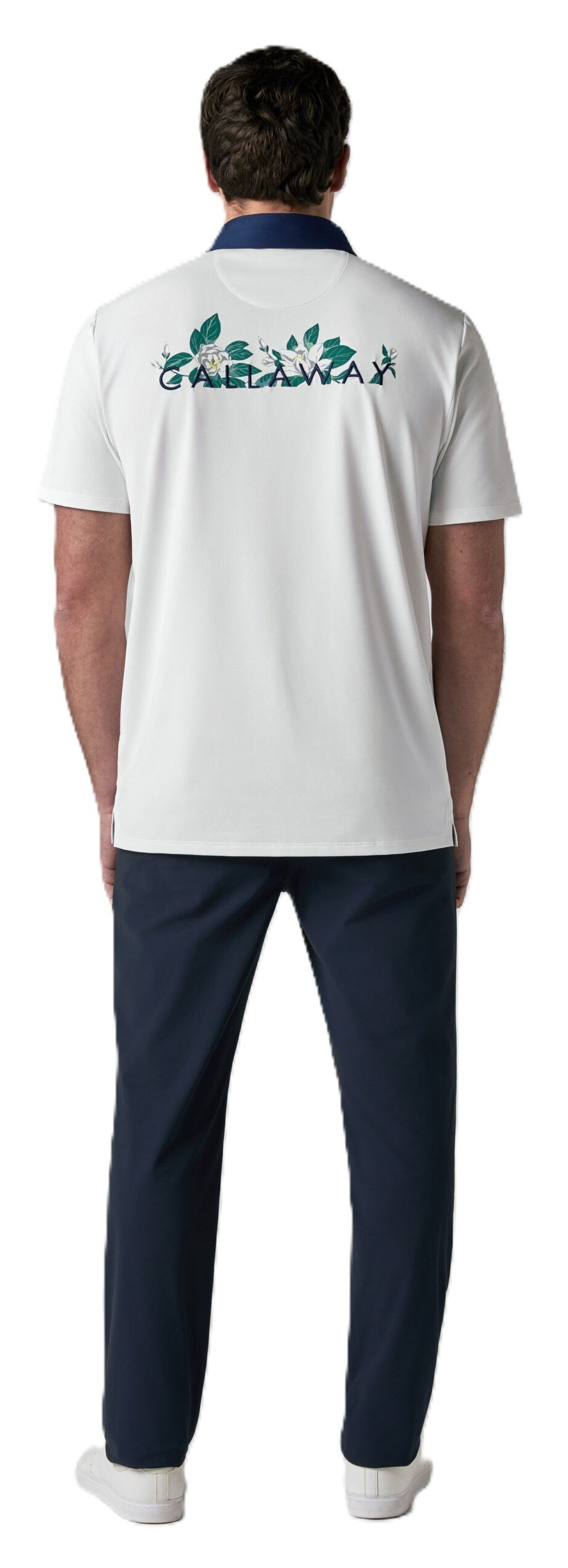 Callaway Mid Century pánske polo, bright white