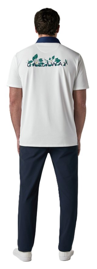 Callaway Mid Century pánske polo, bright white