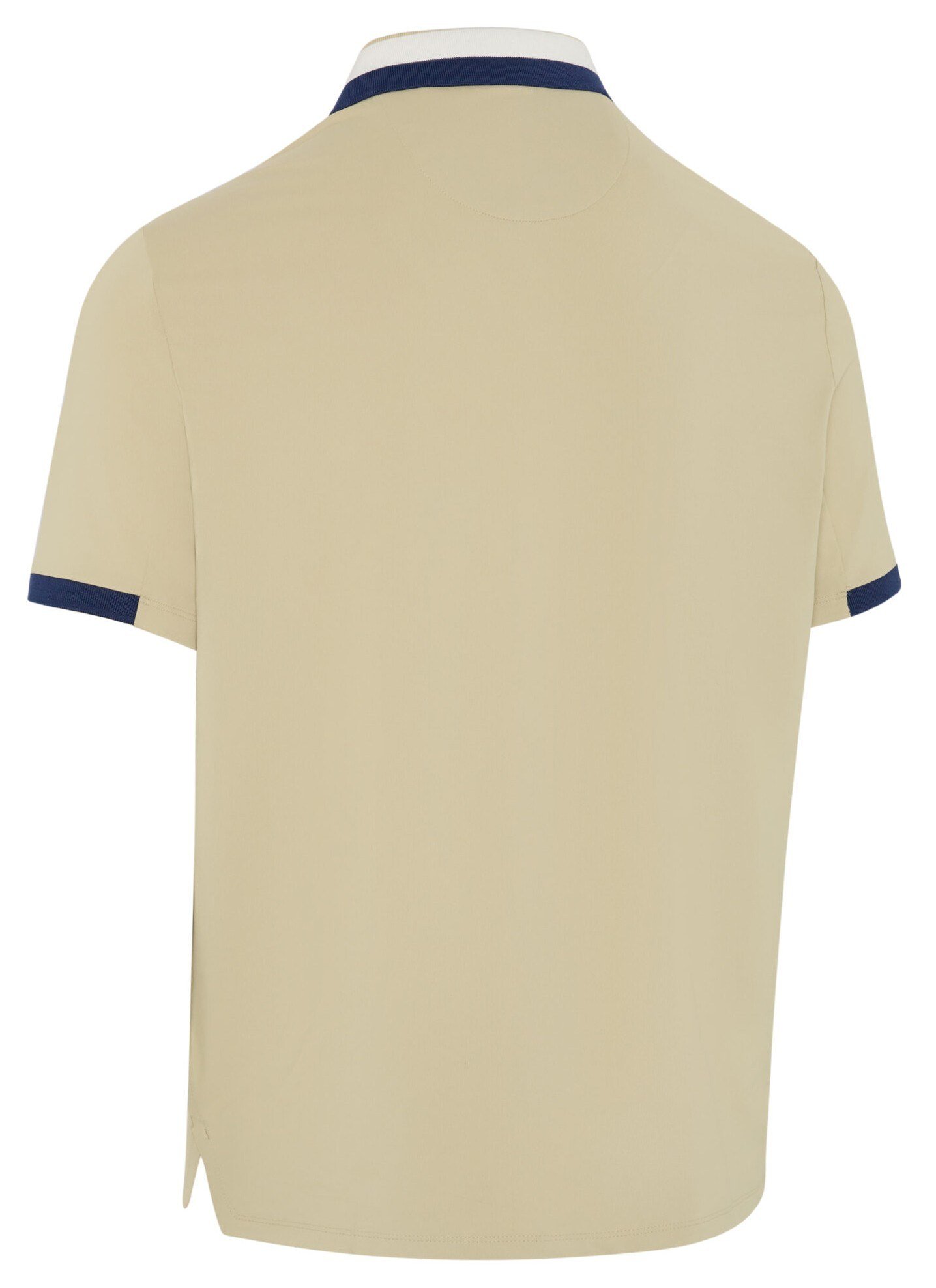 Callaway Mid Century Striped Rib Collar pánske polo, fields of rye