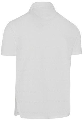 Callaway Mid Century Jacquard pánske polo, bright white