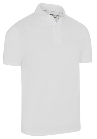 Callaway Mid Century Jacquard pánske polo, bright white