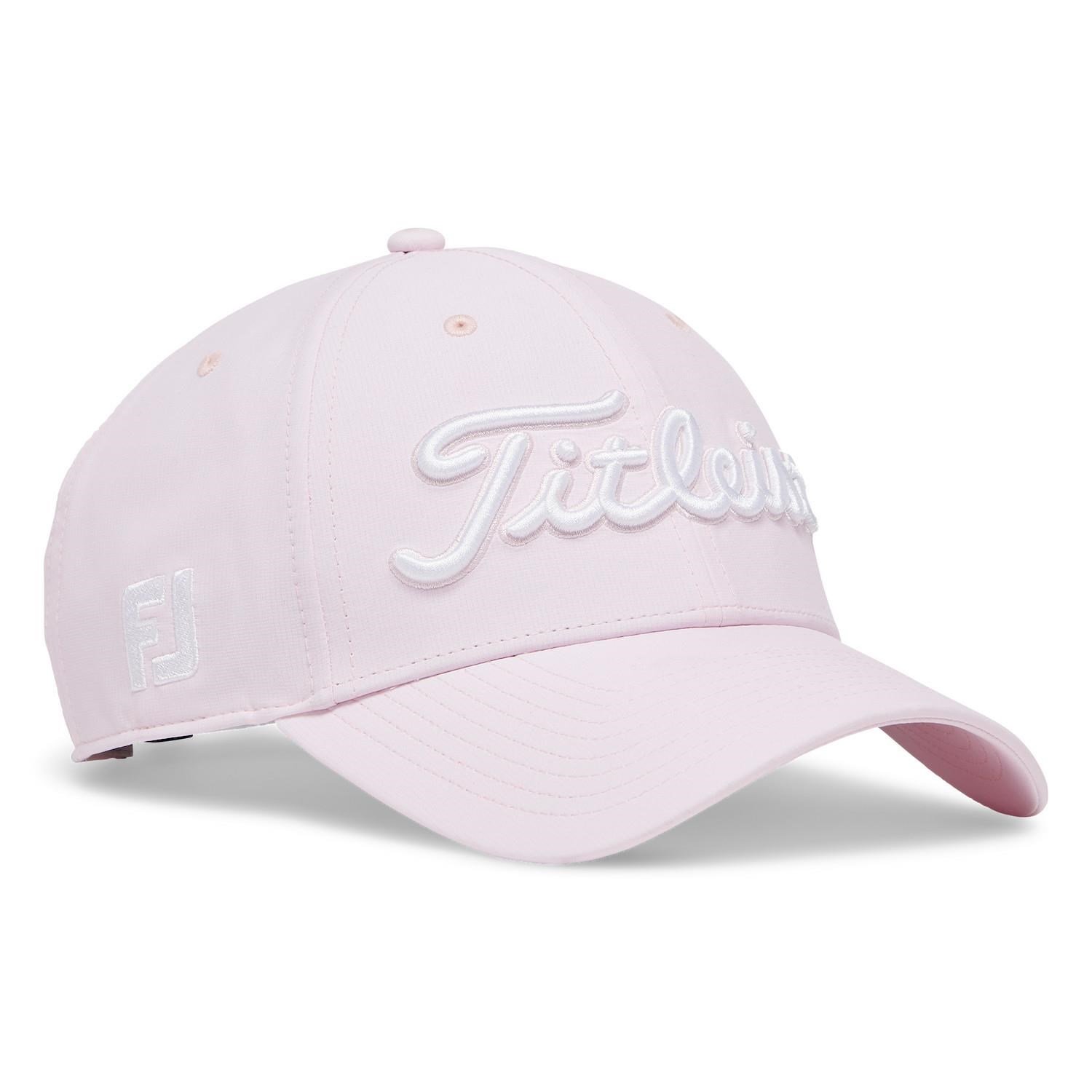 Titleist Tour Performance pánska šiltovka, bledoružová/biela