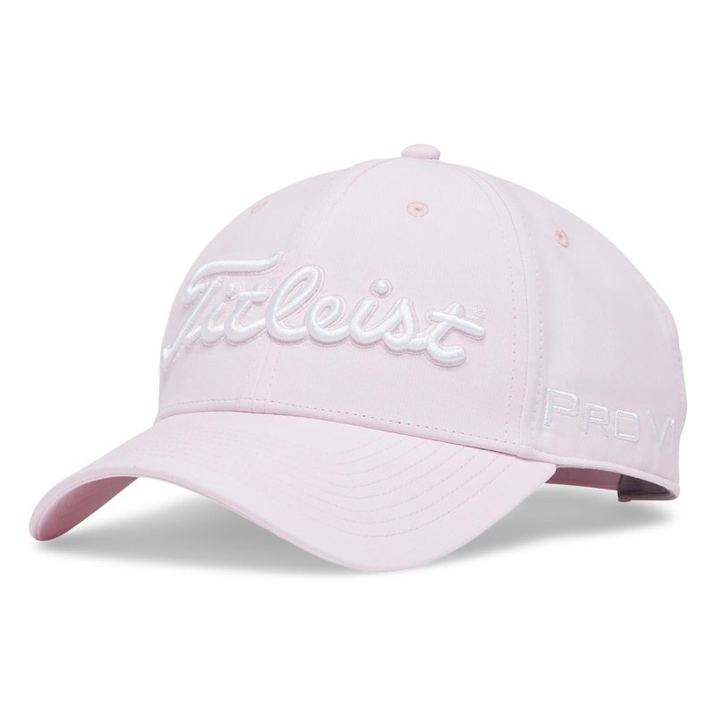 Titleist Tour Performance pánska šiltovka, bledoružová/biela