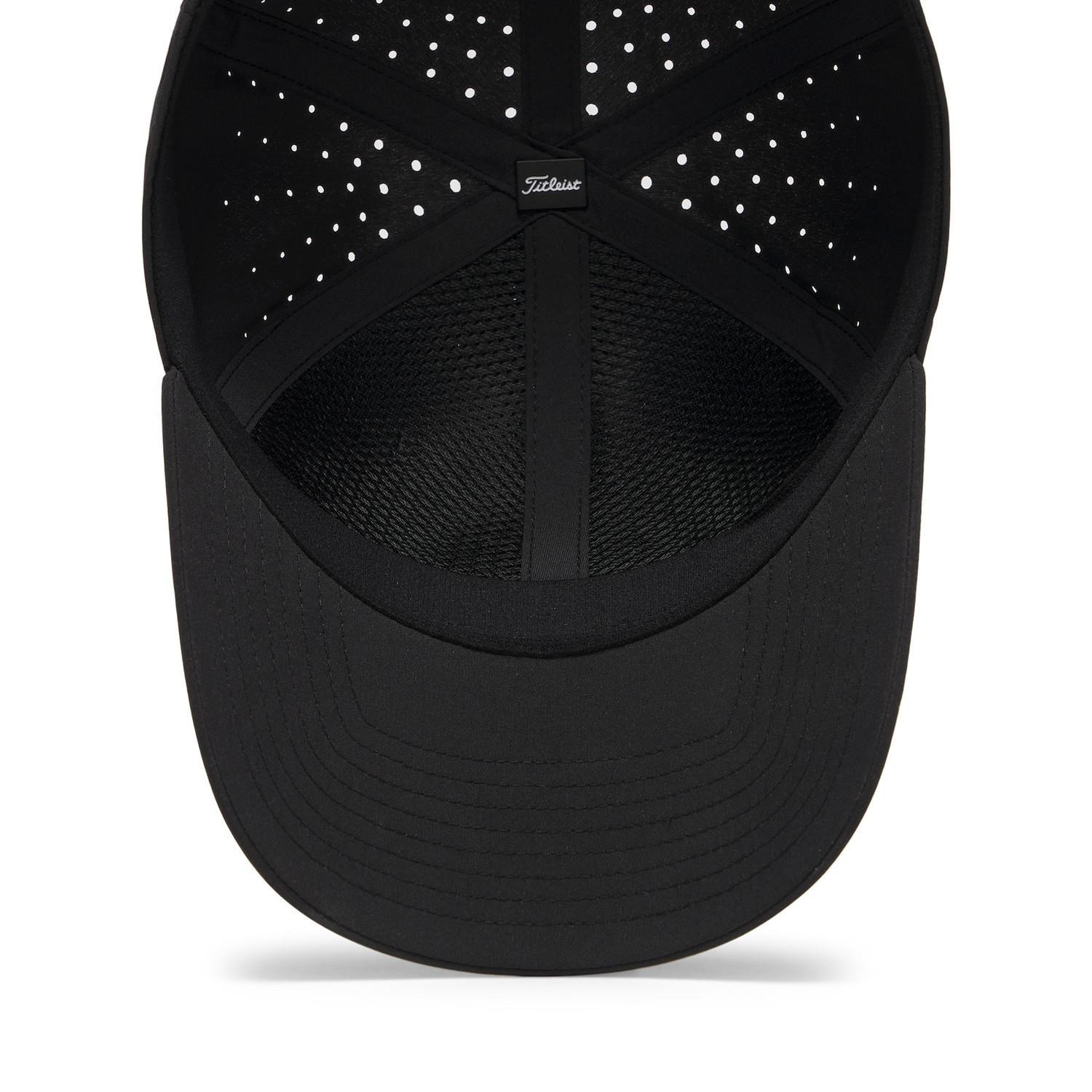 Titleist Charleston Breezer pánska kšiltovka, čierna/čierna/biela