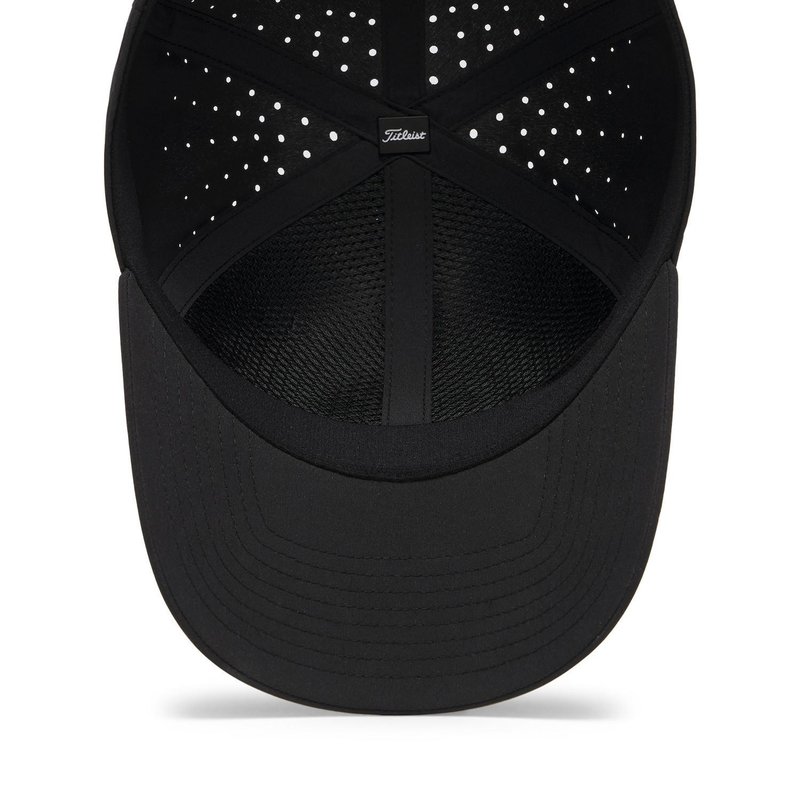 Titleist Charleston Breezer pánska kšiltovka, čierna/čierna/biela