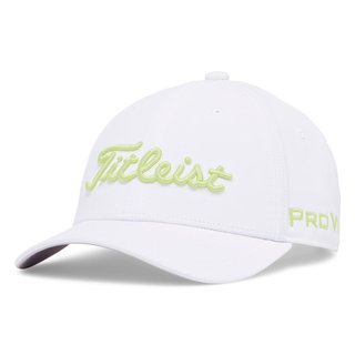 Titleist Junior Tour Performance juniorská kšiltovka, bielo/svetlo limetková
