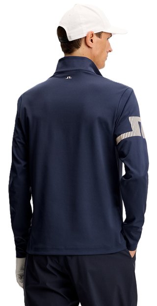 J.Lindeberg Heath Strike Mid Layer pánska mikina, JL Navy