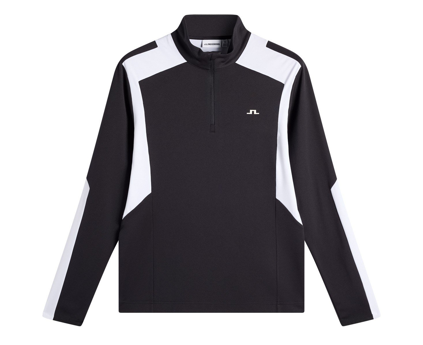 J.Lindeberg Lukas Quarter Zip pánska mikina, čierna