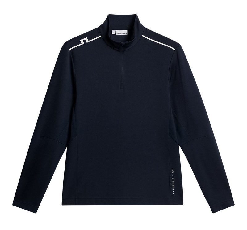 J.Lindeberg Leon Quarter Zip pánska mikina, JL Navy
