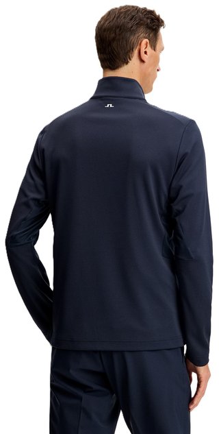 J.Lindeberg Leon Quarter Zip pánska mikina, JL Navy