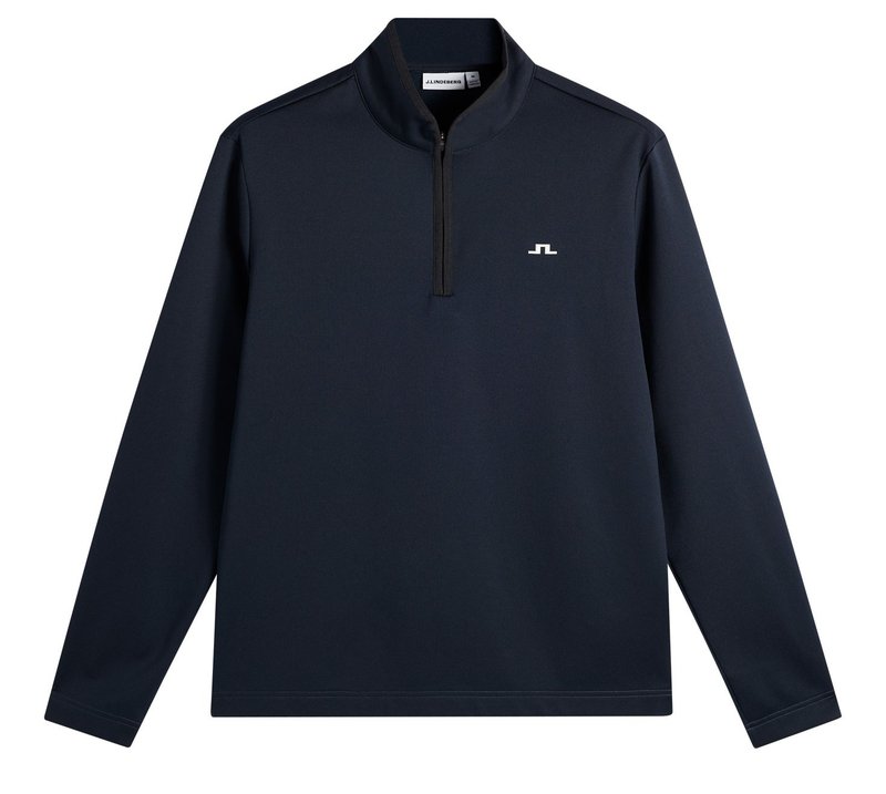 J.Lindeberg Clide Quarter Zip pánska mikina, JL Navy