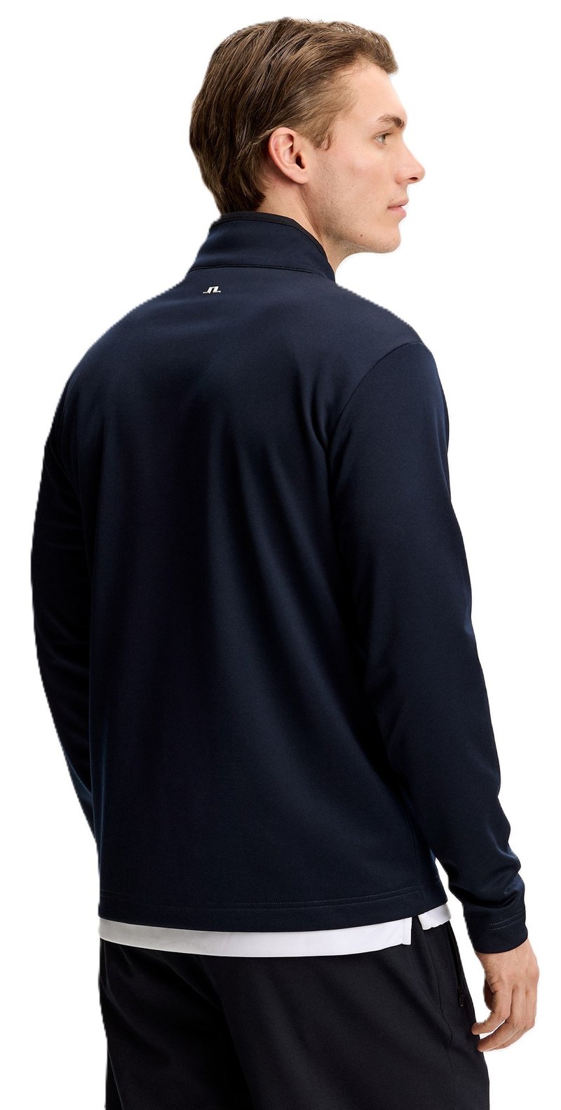 J.Lindeberg Clide Quarter Zip pánska mikina, JL Navy
