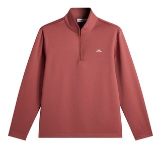 J.Lindeberg Clide Quarter Zip pánska mikina, apple butter