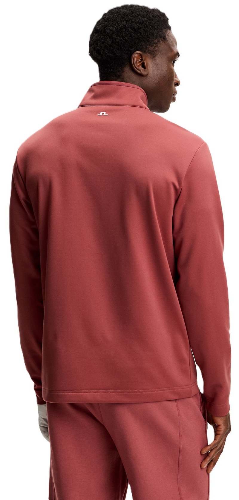 J.Lindeberg Clide Quarter Zip pánska mikina, apple butter