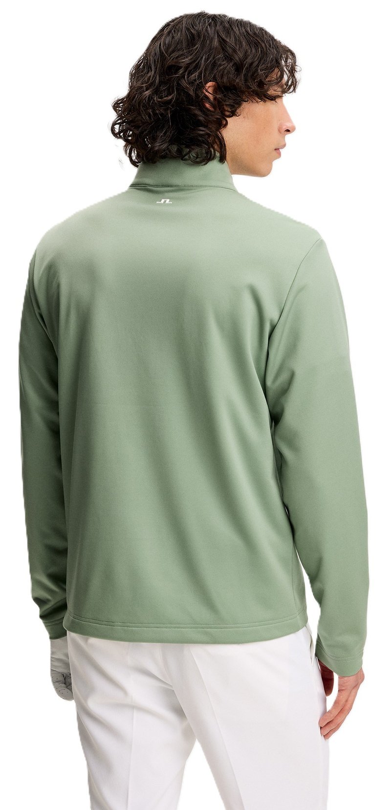 J.Lindeberg Clide Quarter Zip pánska mikina, hedge green
