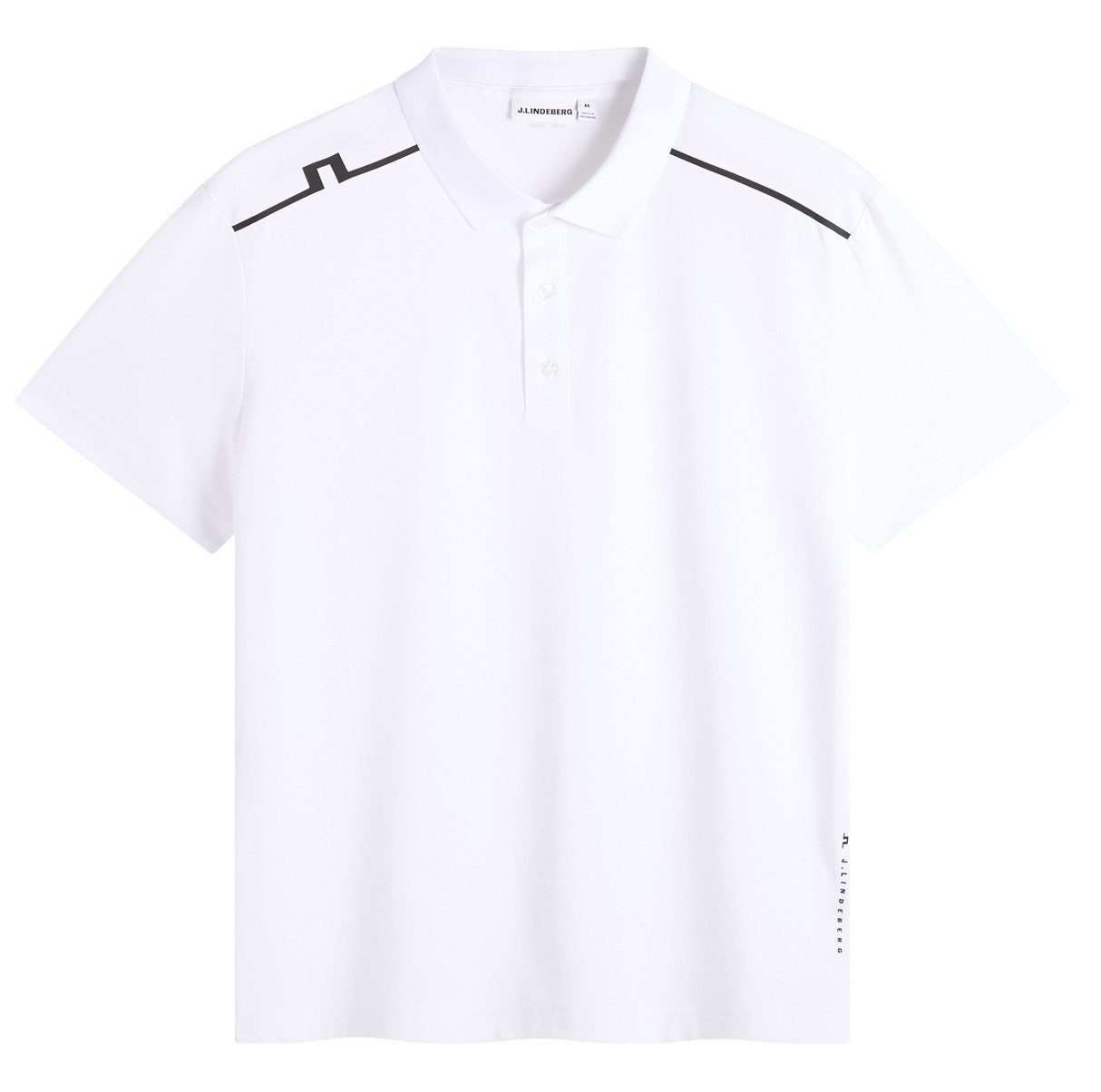 J.Lindeberg Lionel pánske polo, biele