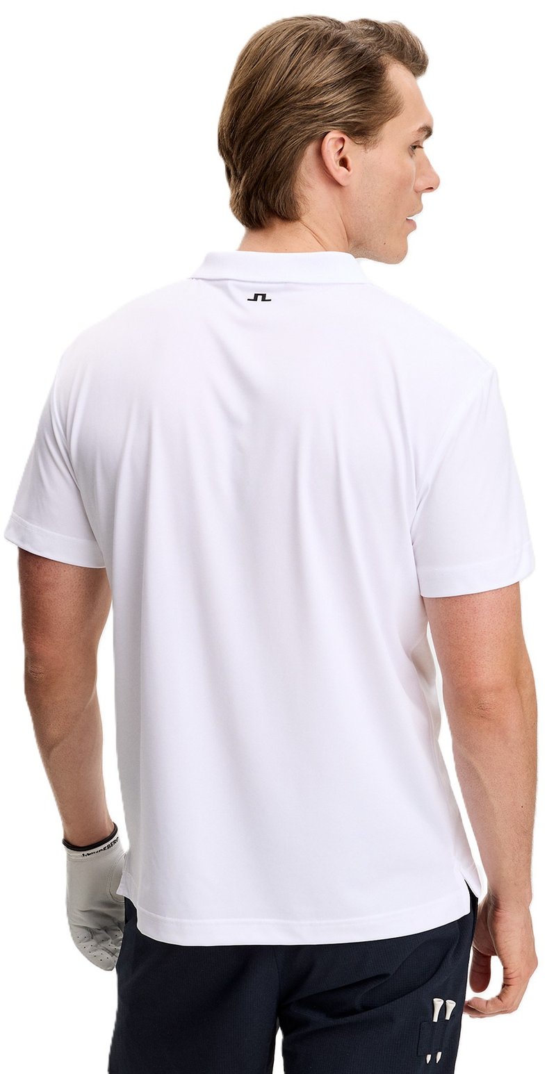 J.Lindeberg Lionel pánske polo, biele