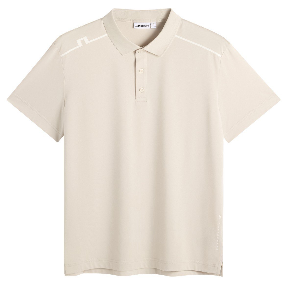 J.Lindeberg Lionel pánske polo, moonbeam