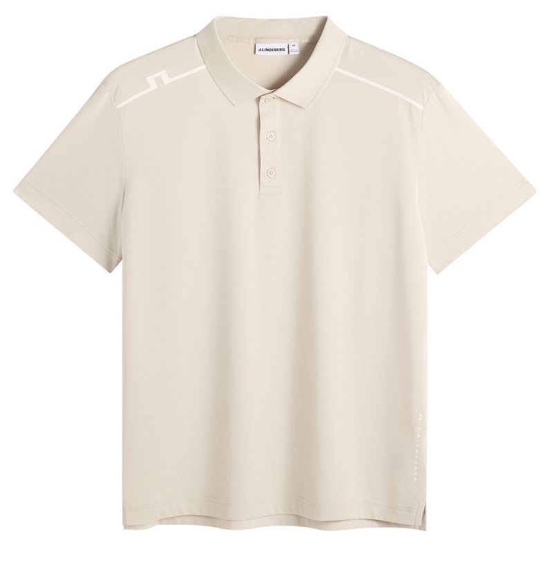 J.Lindeberg Lionel pánske polo, moonbeam