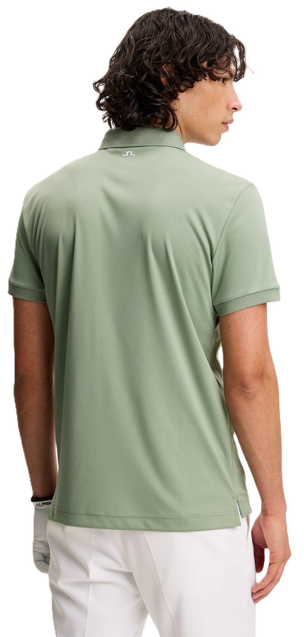 J.Lindeberg Tour Tech Slim Fit pánske polo, hedge green