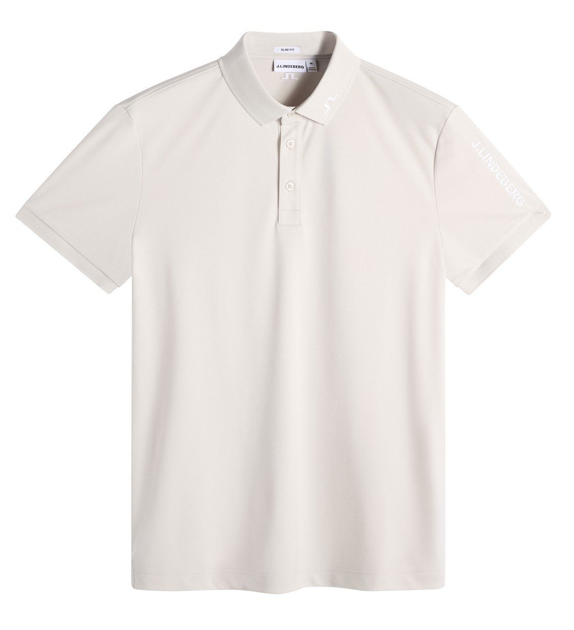 J.Lindeberg Tour Tech Slim Fit pánske polo, moonbeam