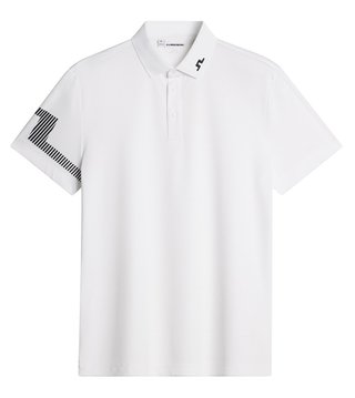 J.Lindeberg Heath pánske polo, biele