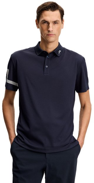 J.Lindeberg Heath pánske polo, JL Navy