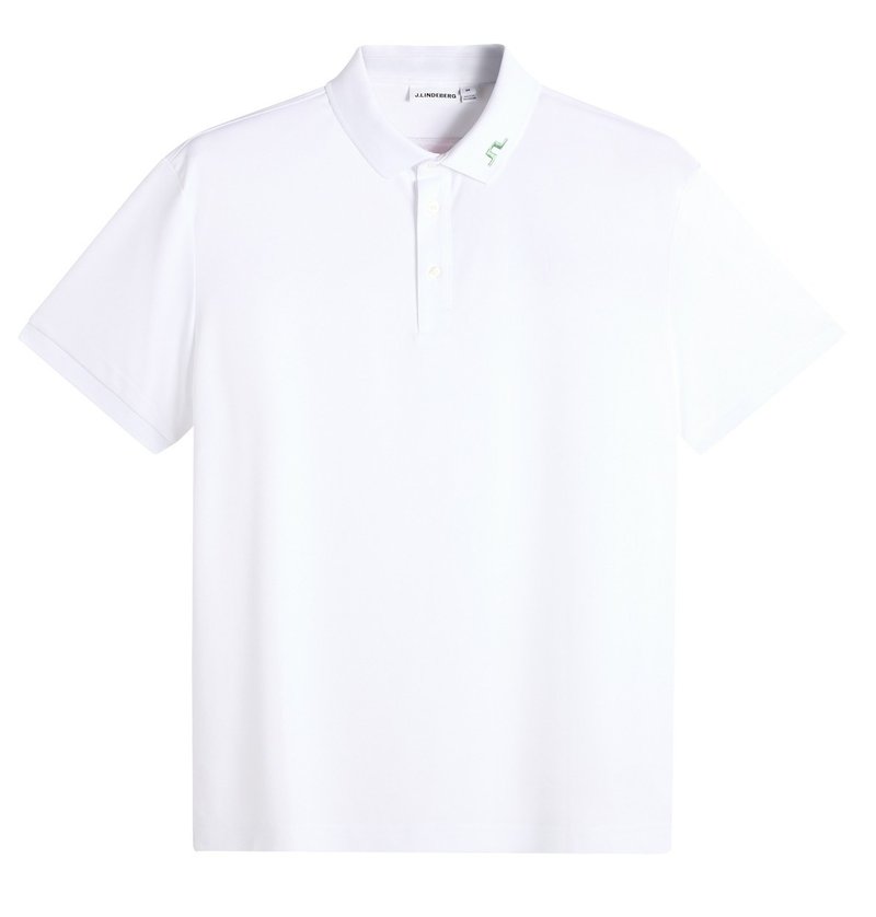 J.Lindeberg KV Print pánske polo, paradise hedge green