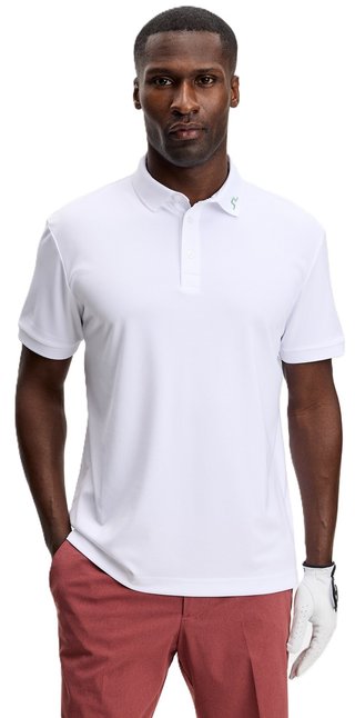 J.Lindeberg KV Print pánske polo, paradise hedge green