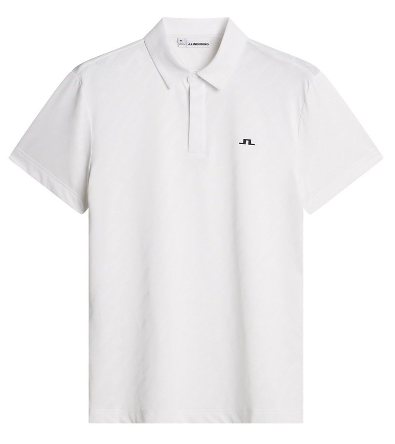 J.Lindeberg Wilhelm pánske polo, biele